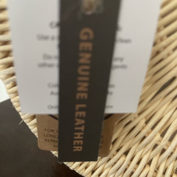 BASKET SATCHEL  Handle  Bag MADE IN VIETNAM Brand-New w/tags - Picture 4 of 8